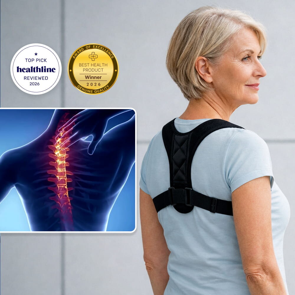 WellaBack posture corrector for shoulder and upper-back support